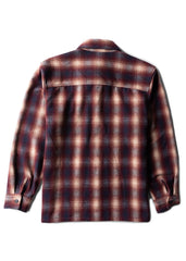 Vissla Men's Woody Flannel Shirt, Heavyweight Wool Blend