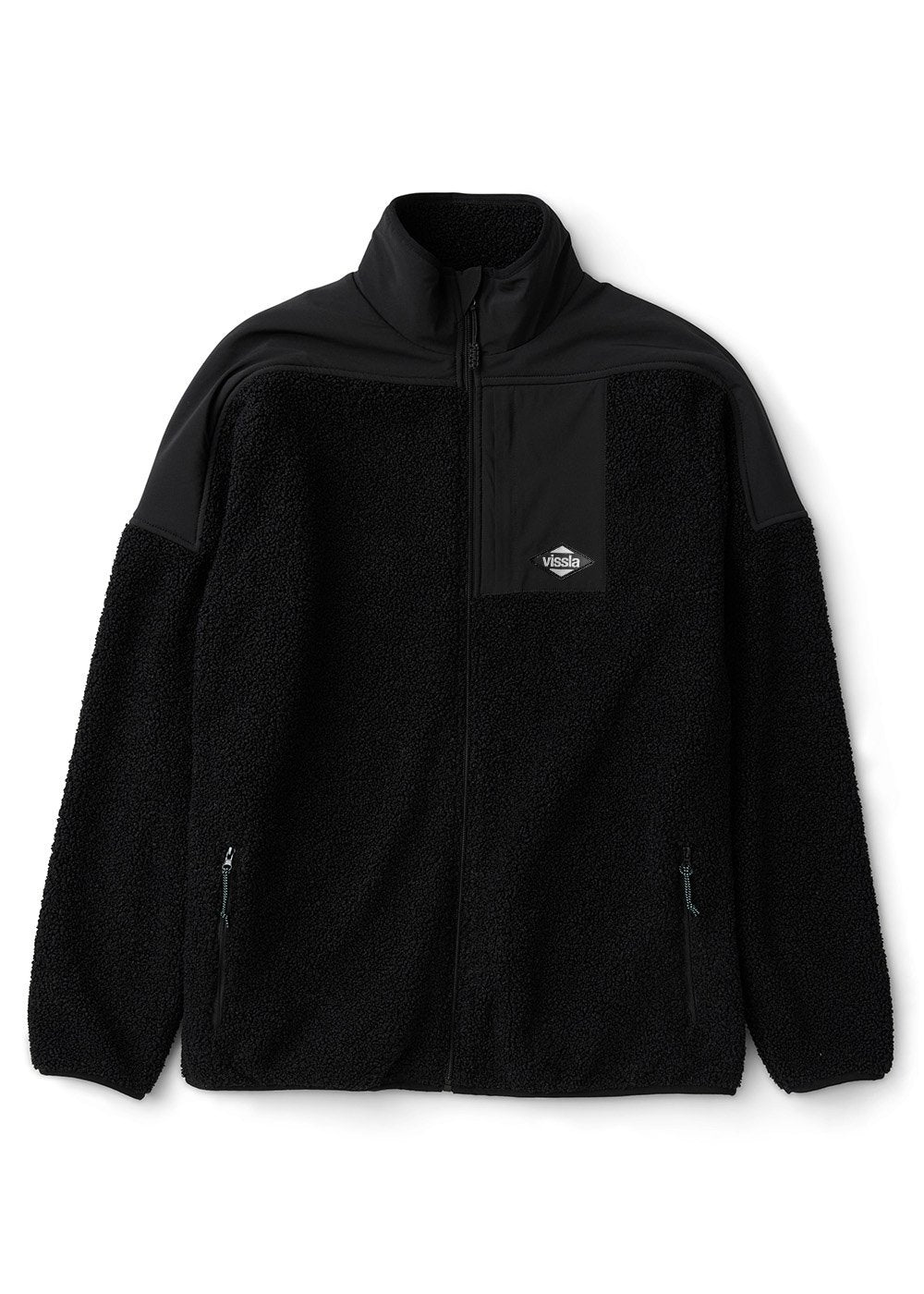 Vissla Men's Kenny Pile Fleece Jacket, Recycled Polyester