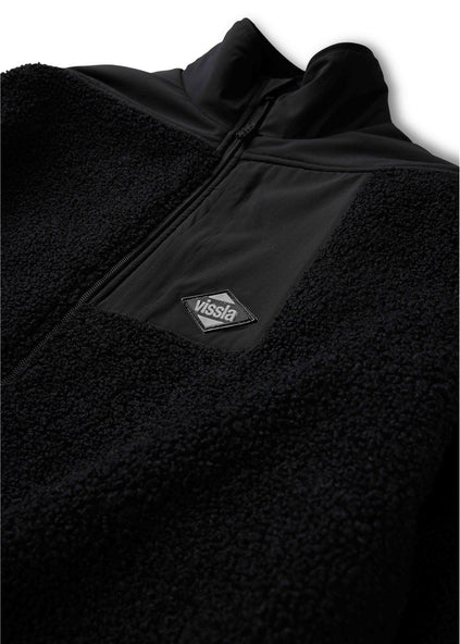 Vissla Men's Kenny Pile Fleece Jacket, Recycled Polyester, image 3