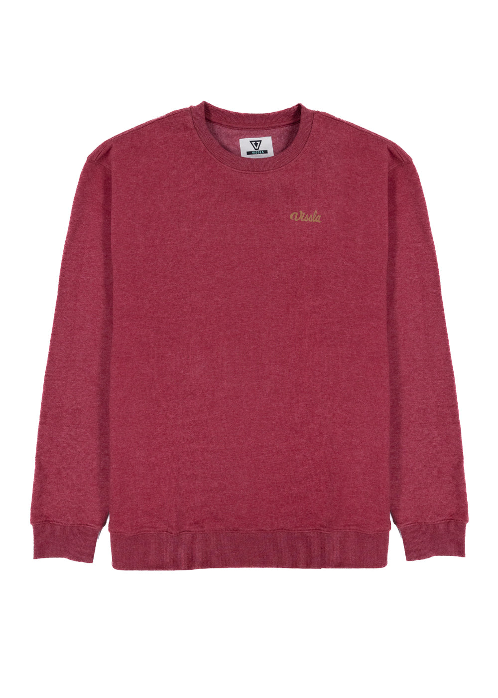 Vissla Men's Raised By Waves Crew Sweatshirt, 310gsm Fleece