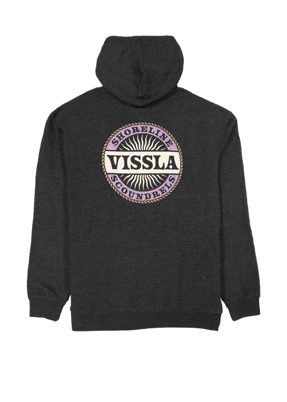 Vissla Men's Scoundrels Pullover Hoodie, Cotton Blend Fleece