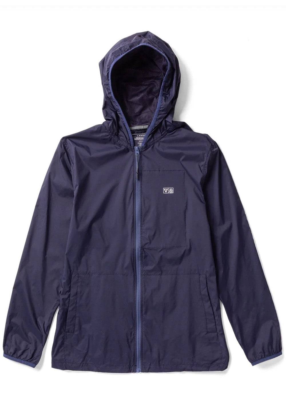 Vissla Men's Mega Lab Eco Windbreaker Jacket, Recycled Nylon