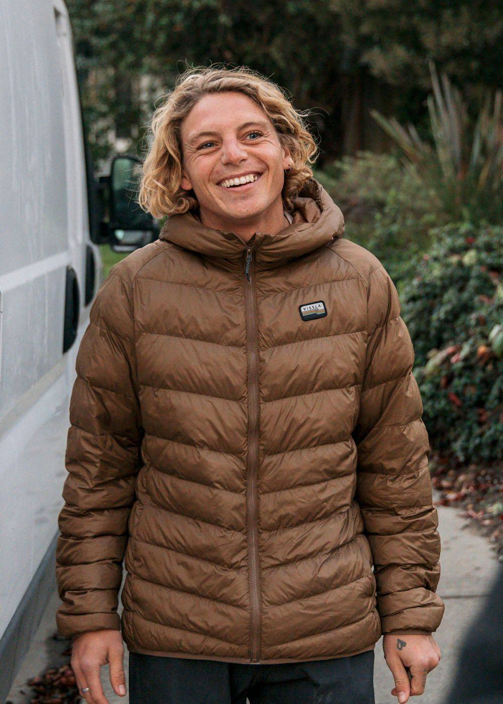Vissla Men's Pacific Packable Eco Puffer Jacket, Recycled Nylon