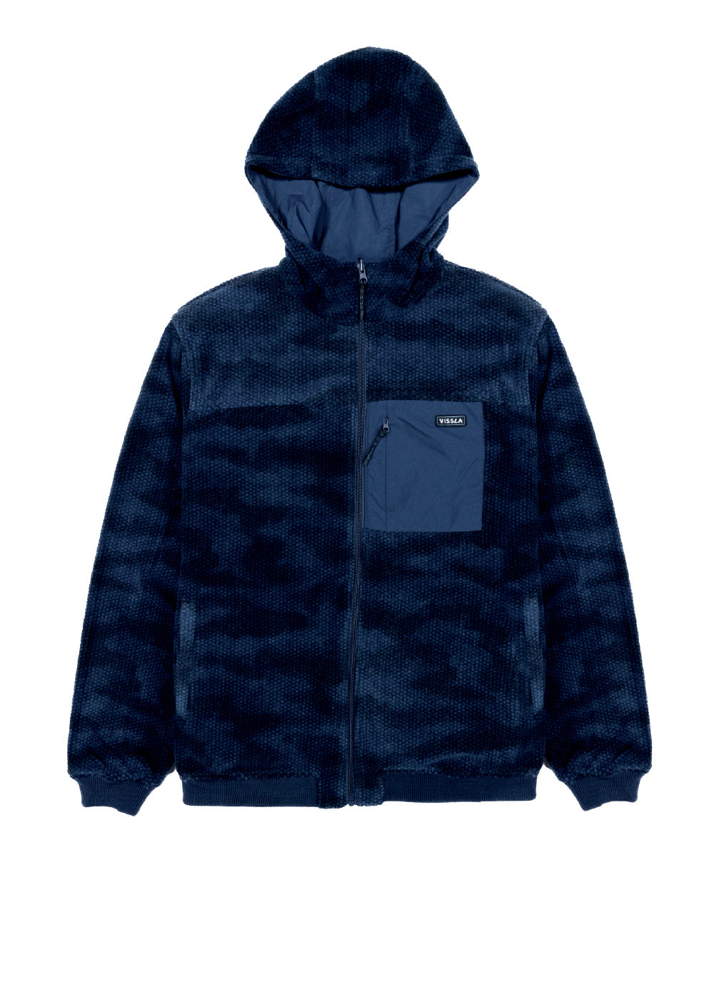 Vissla Men's Sequoia Reversible Jacket, Ripstop Nylon and Fleece