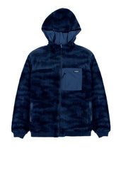 Vissla Men's Sequoia Reversible Jacket, Ripstop Nylon and Fleece