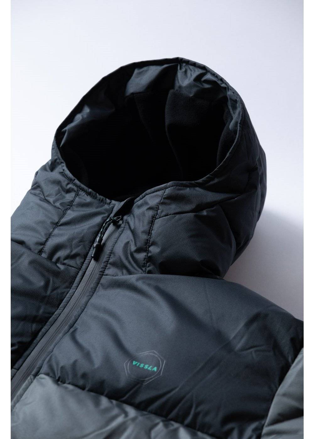Vissla Men's North Seas II Eco Hooded Puffer Jacket, Ripstop