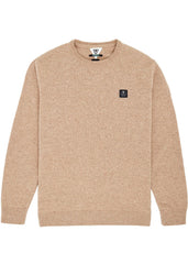 Vissla Men's Eddy Crew Neck Jumper, Wool Blend 7 Gauge Knit