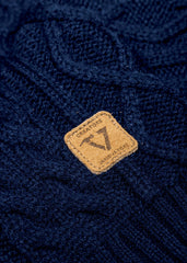 Vissla Men's William Cable Knit Jumper, Wool Blend