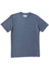 Vissla Men's Solid Sets Pocket T-Shirt, Acid Washed
