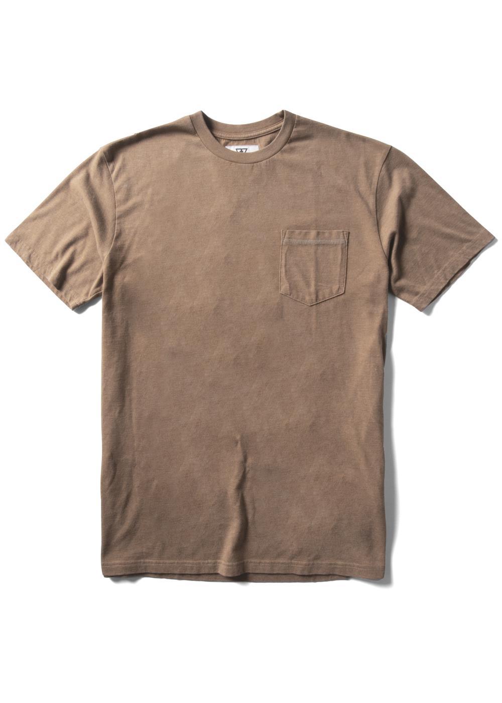 Vissla Men's Solid Sets Pocket T-Shirt, Acid Washed