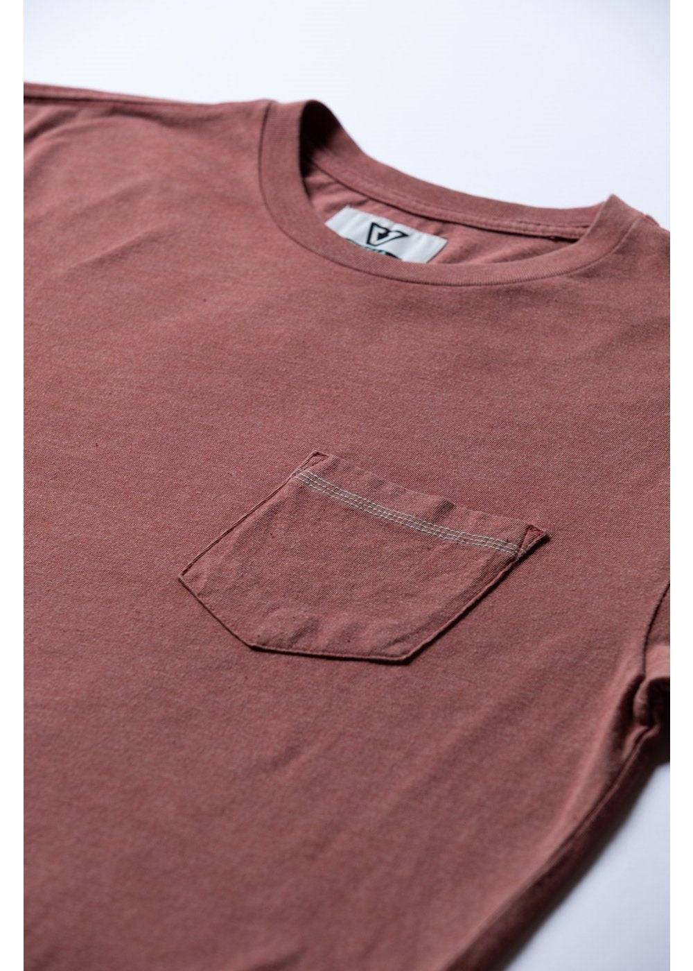 Vissla Men's Solid Sets Pocket T-Shirt, Acid Washed