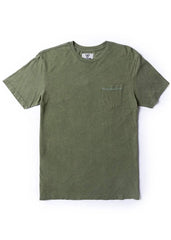 Vissla Men's Solid Sets Pocket T-Shirt, Acid Washed