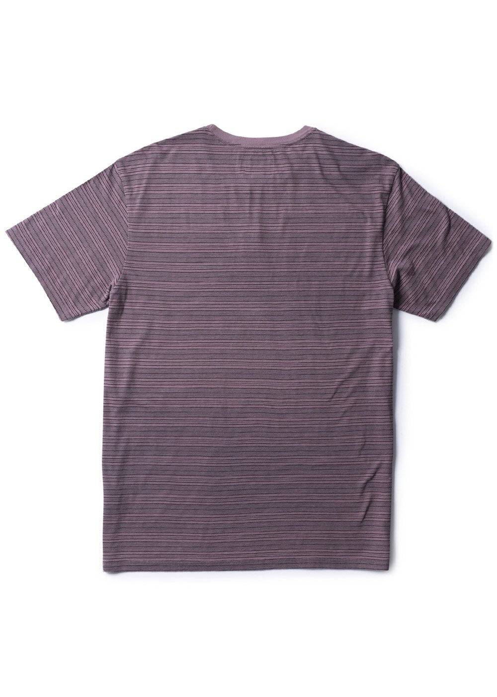 Vissla Men's Creek Striped T-Shirt, Yarn Dyed