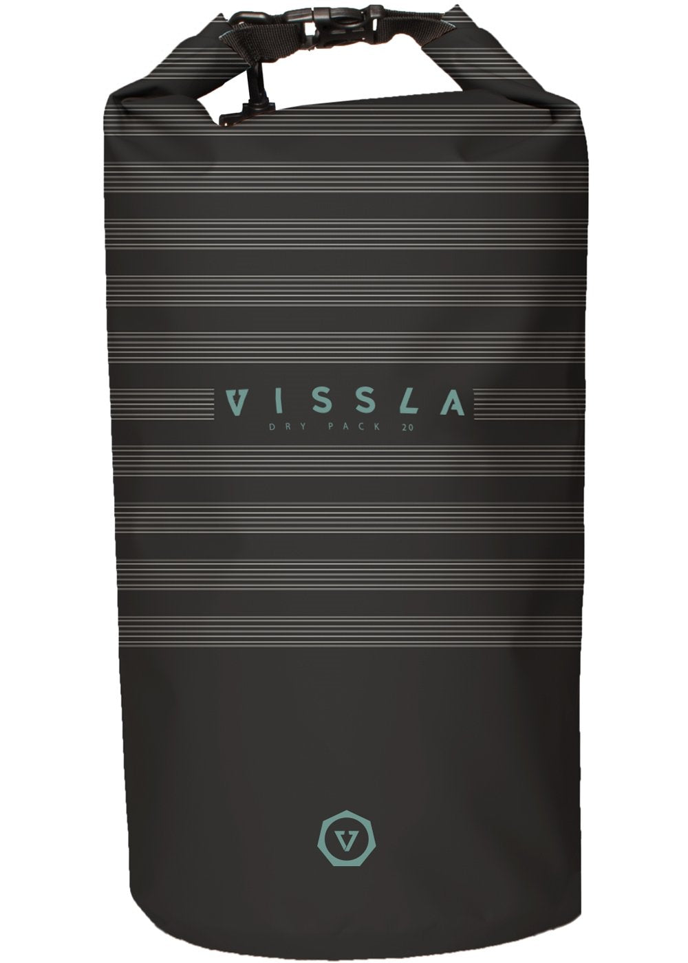 Vissla Unisex 7 Seas 20L Dry Pack, Roll Top PVC