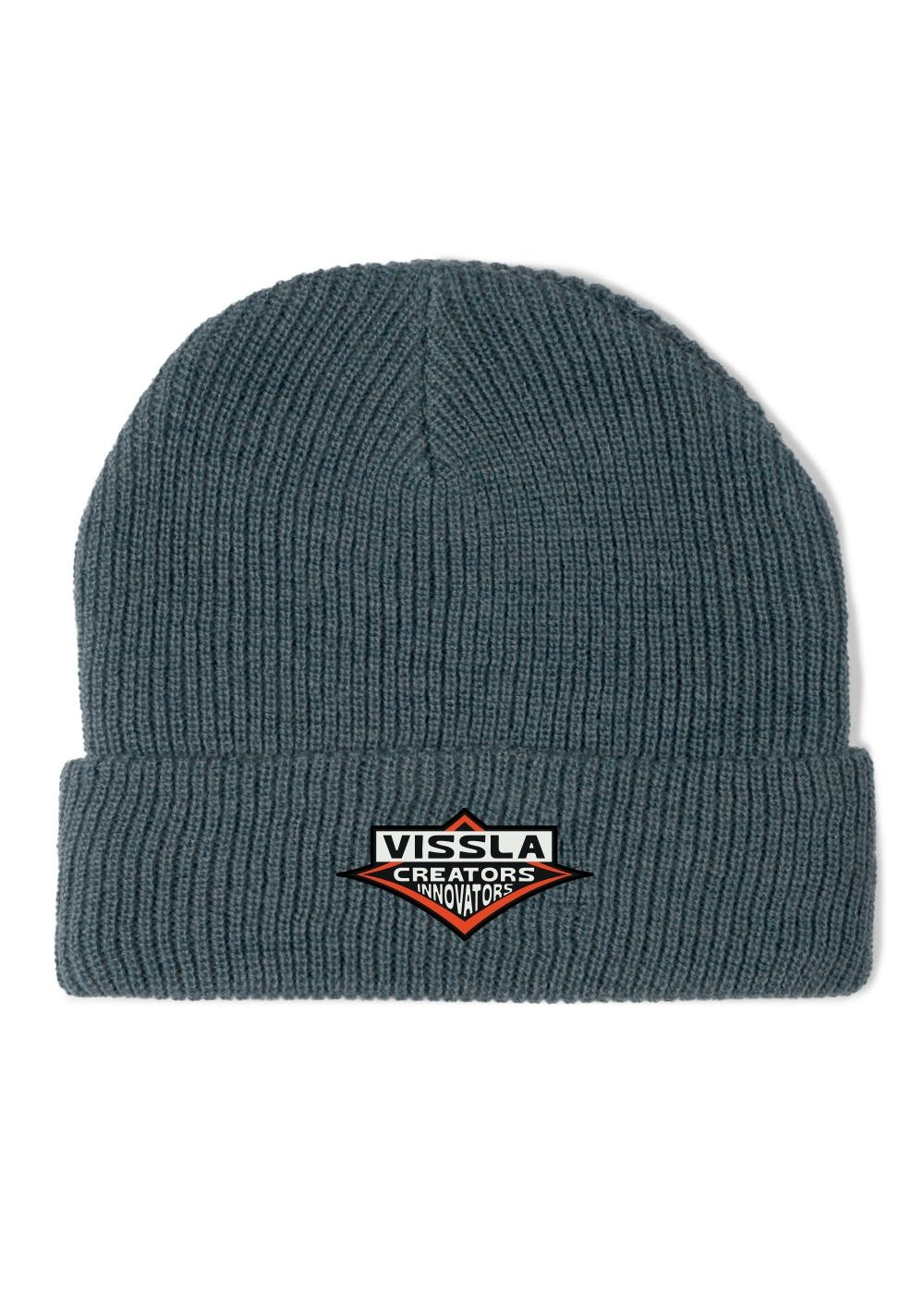 Vissla Unisex Solid Sets Waffle Knit Beanie, Recycled Polyester Blend