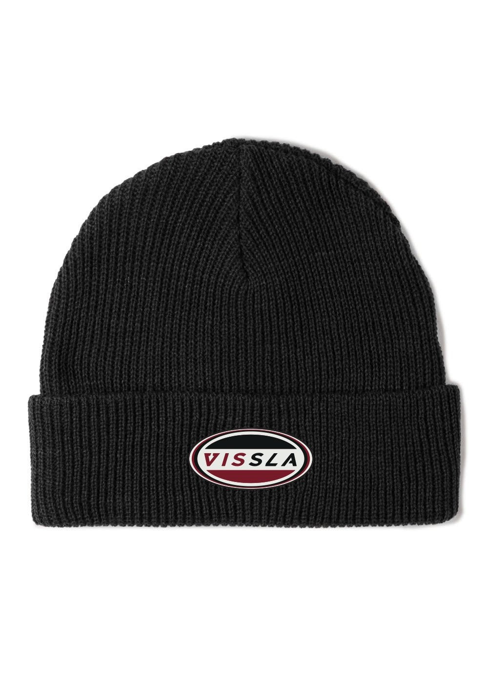 Vissla Unisex Solid Sets Waffle Knit Beanie, Recycled Polyester Blend