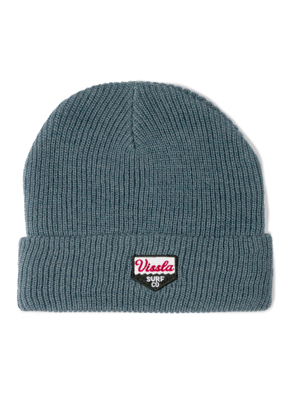 Vissla Unisex Solid Sets Waffle Knit Beanie, Recycled Polyester Blend