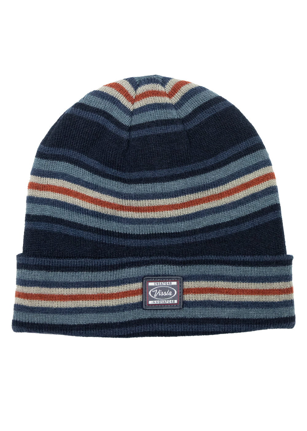 Vissla Unisex Creators West Coast Jacquard Beanie, Cuffed