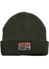 Vissla Unisex Solid Sets Waffle Knit Beanie, Recycled Polyester Blend