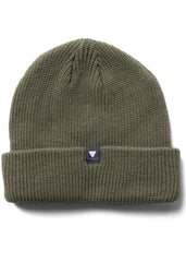 Vissla Unisex Trimline Cuffed Beanie, Heathered Acrylic Knit