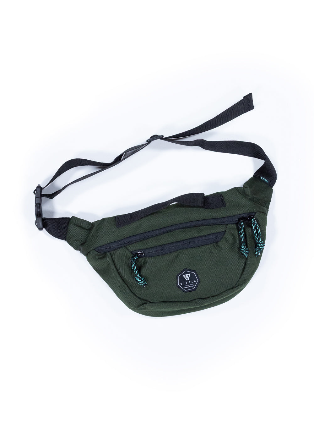 Vissla Unisex Multi Pocket Waist Bag, Polyester
