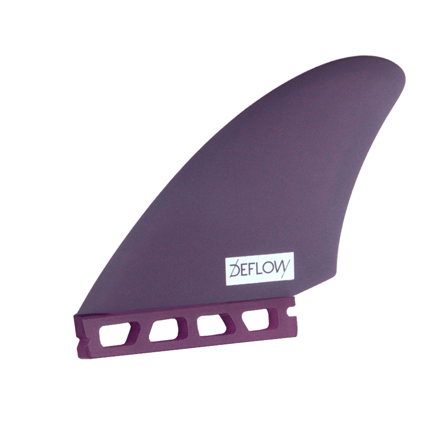Deflow Mid Twin Fins, Fibreglass