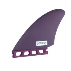 Deflow Mid Twin Fins, Fibreglass