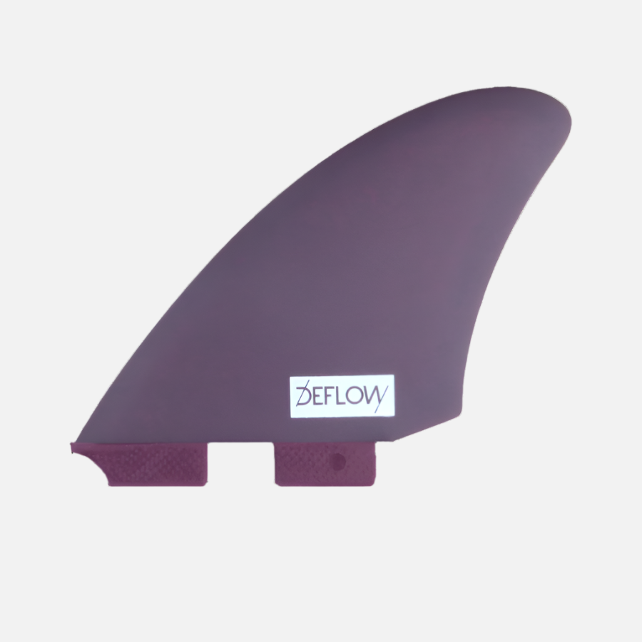 Deflow Mid Twin Fins, Fibreglass