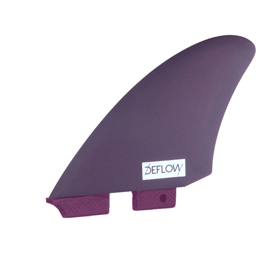 Deflow Mid Twin Fins, Fibreglass