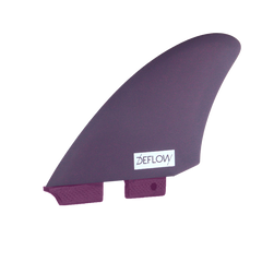 Deflow Mid Twin Fins, Fibreglass