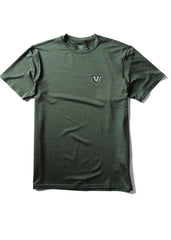 Vissla Men's Twisted Short Sleeve Rash Vest, Recycled Polyester