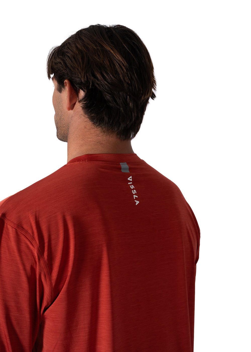 Vissla Men's Twisted Eco Long Sleeve Surf Tee, Recycled Polyester