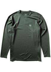 Vissla Men's Twisted Eco Long Sleeve Surf Tee, Recycled Polyester