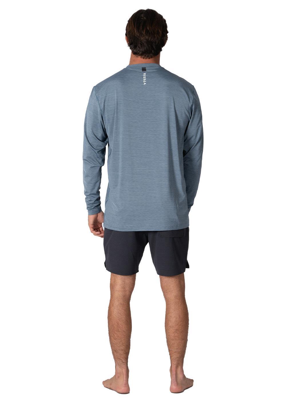 Vissla Men's Twisted Eco Long Sleeve Surf Tee, Recycled Polyester