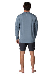 Vissla Men's Twisted Eco Long Sleeve Surf Tee, Recycled Polyester
