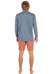 Vissla Men's Twisted Eco Long Sleeve Surf Tee, Recycled Polyester
