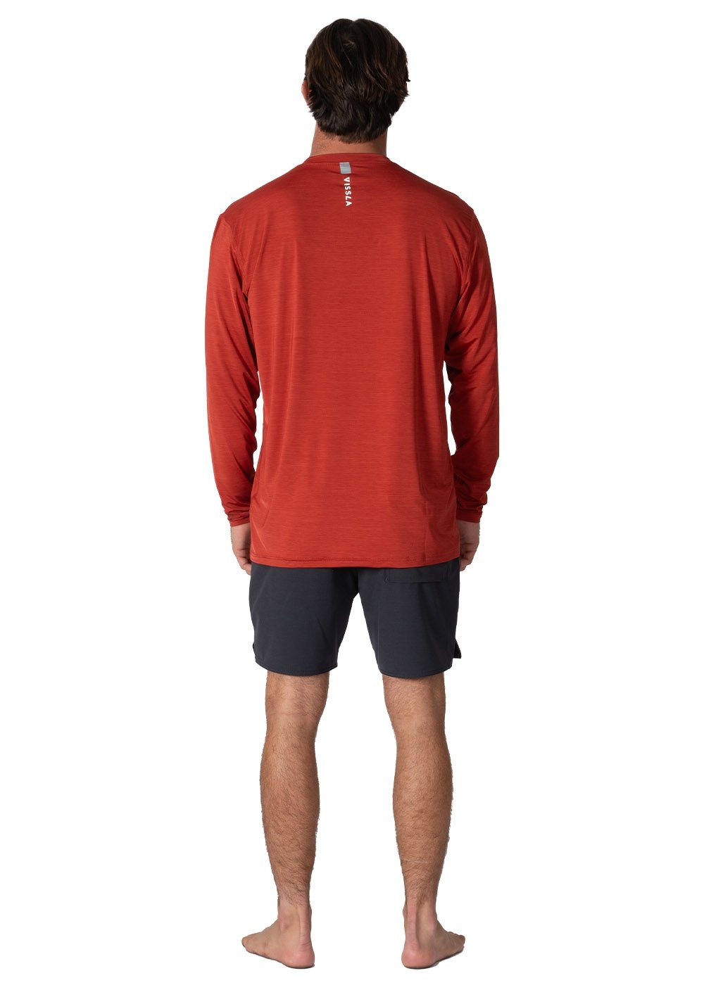 Vissla Men's Twisted Eco Long Sleeve Surf Tee, Recycled Polyester