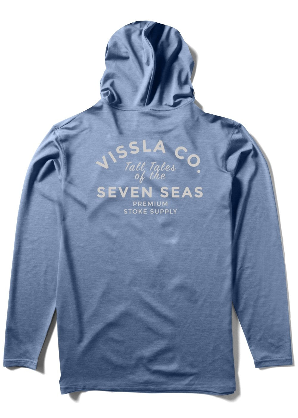 Vissla Men's Twisted Eco Hooded Long Sleeve Lycra, Recycled Poly