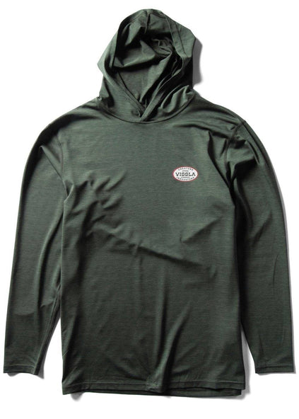 Vissla Men's Twisted Eco Hooded Long Sleeve Lycra, Recycled Poly, image 8