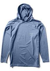 Vissla Men's Twisted Eco Hooded Long Sleeve Lycra, Recycled Poly