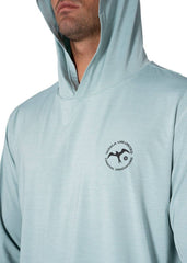Vissla Men's Twisted Eco Hooded Long Sleeve Lycra, Recycled Poly