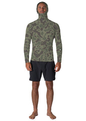 Vissla Men's Warm Seas Hooded Rash Vest, Recycled Polyester