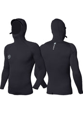 Vissla Men's Warm Seas Hooded Rash Vest, Recycled Polyester