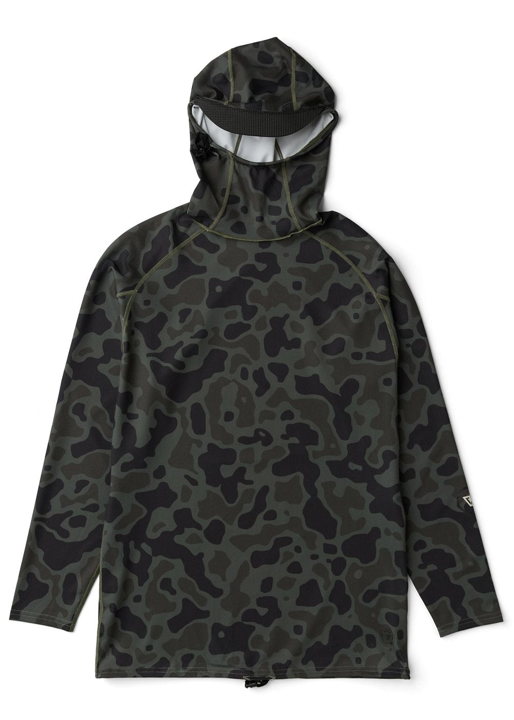 Vissla Men's Warm Seas Hooded Rash Vest, Recycled Polyester