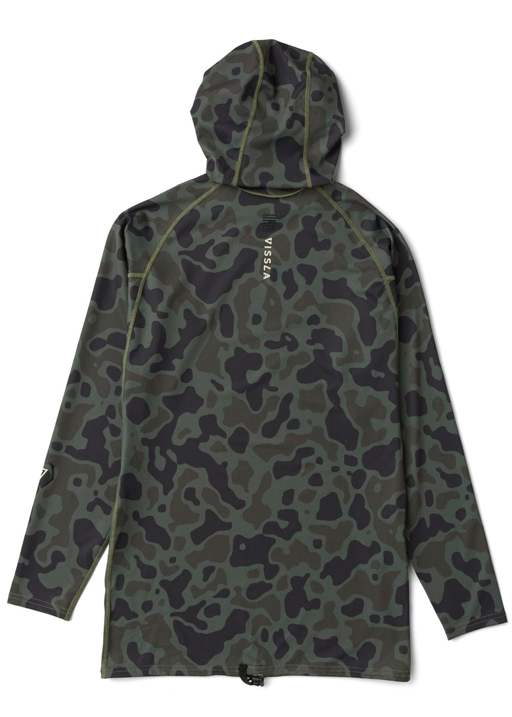 Vissla Men's Warm Seas Hooded Rash Vest, Recycled Polyester