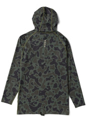 Vissla Men's Warm Seas Hooded Rash Vest, Recycled Polyester