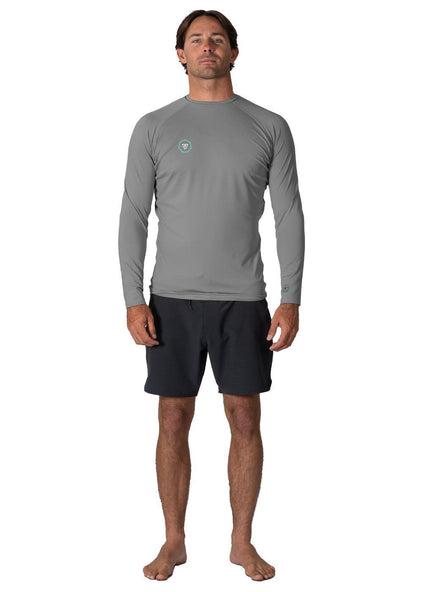 Vissla Men's Warm Seas Long Sleeve Rash Vest, Recycled Polyester