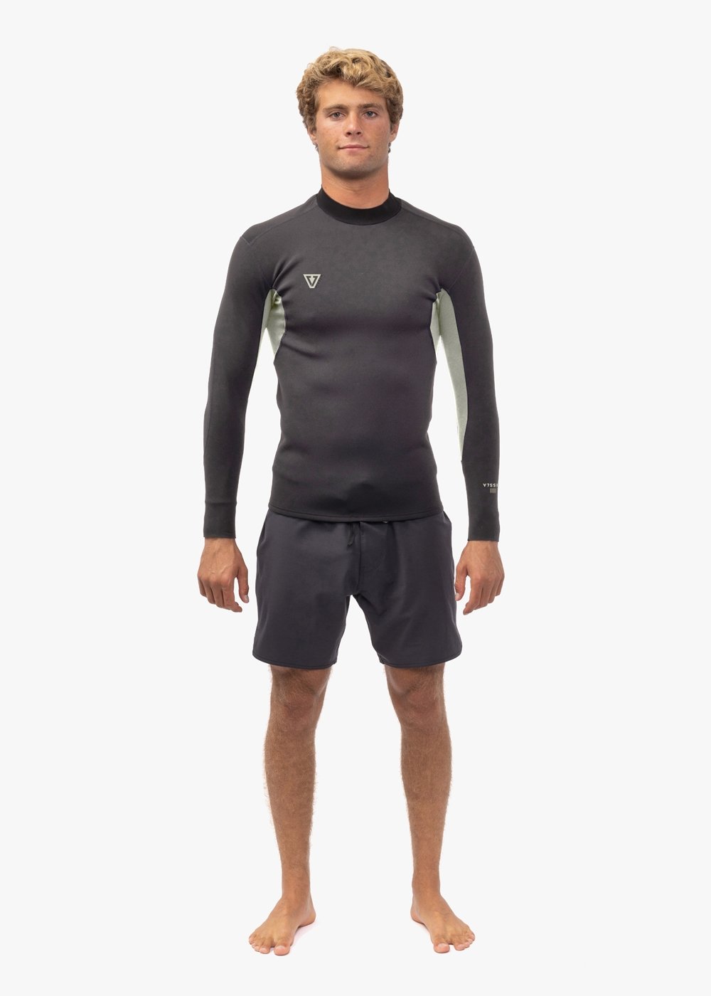 Vissla Men's Natural Seas 1mm Wetsuit Jacket, Long Sleeve