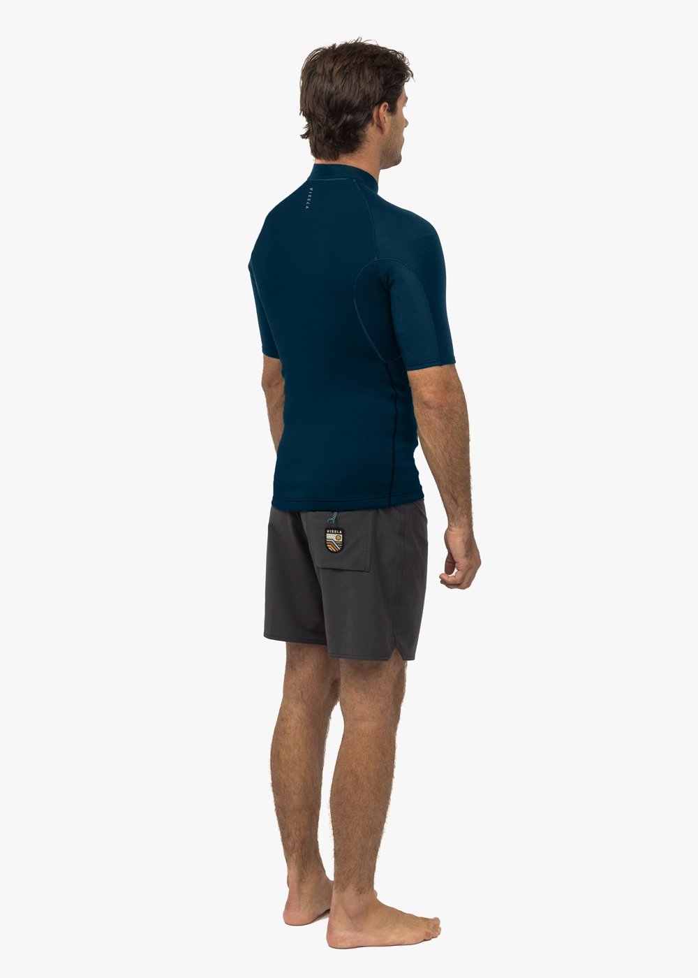 Vissla Men's High Seas II 1mm Wetsuit Jacket, Short Sleeve