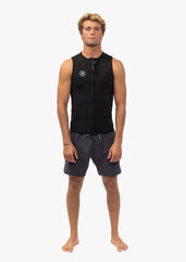 Vissla Men's 7 Seas 2mm Front Zip Wetsuit Vest, Super Stretch